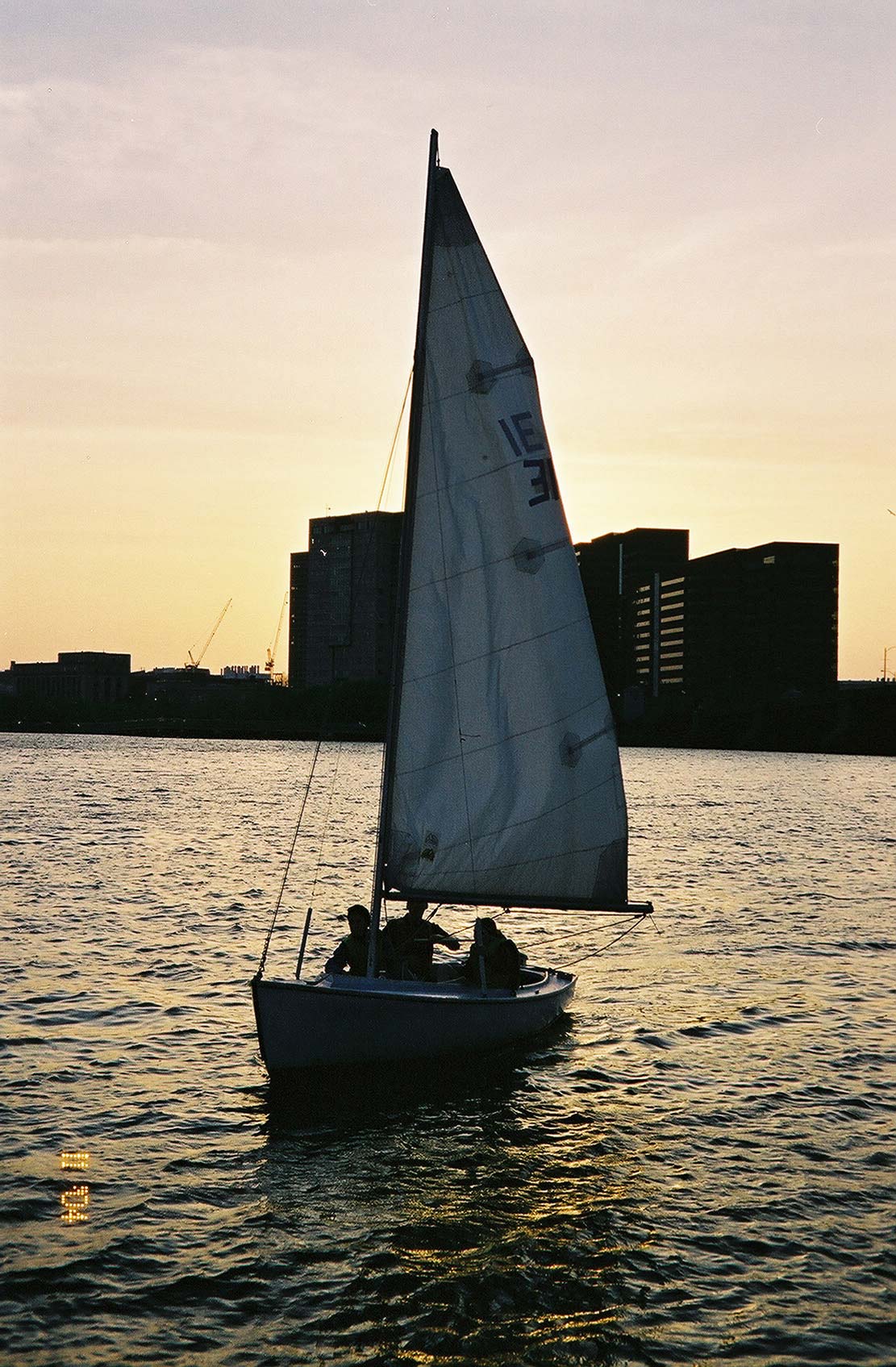 Sailboat silhouette
